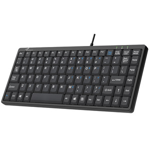 Clavier professionnel filaire Xiao Dai Shu DS-9828A 88 touches, interface USB PS2, type membrane - Product Image 5