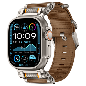 <span class=keywords><strong>Bracelet</strong></span> de montre en nylon avec connecteur métallique Alpine Loop pour <span class=keywords><strong>Apple</strong></span> <span class=keywords><strong>Watch</strong></span> Ultra 49mm 10 9 8 7 42mm 44mm 45mm 46mm - Product Image 3