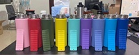 Vaso Térmico Moderno y Ecológico de 350 ml (22 oz), Personalizado, de Doble Pared, Aislado al Vacío, de Acero Inoxidable, con Boca Ancha, para Viajes, Mantiene la Temperatura por 24 Horas