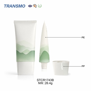 หลอดบรรจุภัณฑ์สำหรับผลิตภัณฑ์ดูแลผิวแบบรีไซเคิลได้ สำหรับบีบีครีม รองพื้น ครีมกันแดด บลัชออน เซรั่มบำรุงผิวหน้า และบรรจุภัณฑ์ DIY - Product Image 4