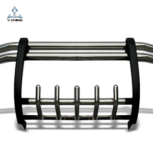 Grille avant 4x4 Pickup Truck Nudge Bar Bull Bar Pare-chocs avant en acier inoxydable pour Ford Ranger <span class=keywords><strong>T6</strong></span> T7 T8 Raptor F150 Navara NP300 - Product Image 2