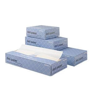 Papel de Cera Seco Interplegado para Envolver Sándwiches y Hamburguesas, 30 g/m², 15 x 10 3/4 Pulgadas, Sin Agentes Fluorescentes, Resistente a la Grasa - Product Image 1