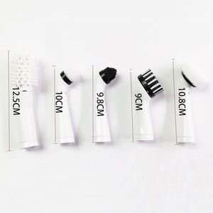 Tête de brosse sonique électrique sans fil pour le nettoyage de la cuisine, de la salle de bain, des services à thé, et brosse électrique en plastique pour chaussures - Product Image 4