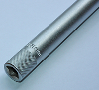 Clé à bougie d'allumage extra longue GTYPRO 3/8" Drive 12PT-14mm, 16MM/ Clé à bougie d'allumage allongée finition chromée 3/8" avec 14mm et 16mm 12PT
