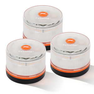 Baliza de Emergencia ExtraStar V16, Luz de Advertencia para Coche Homologada por la DGT con Geolocalización GPS, Diseño Compacto e Impermeable IP68 - Product Image 1