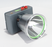 Linterna Frontal Industrial Profesional de Alta Potencia, Láser Blanco de 9600, Haz de Luz de 640LM, Linterna de Búsqueda para Minería y Camping, Lámpara Recargable de 5600mAh