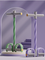 Pédale d'exercice, appareil de traction pour les pieds, assistant de sit-up, balle de massage pour affiner la taille et réduire le ventre