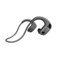 Headset Bluetooth renang, Headset renang kualitas tinggi IPX8 tahan air untuk Bluetooth Headset 32GB MP3 memori Internal LED baterai jl berenang nirkabel warna biru