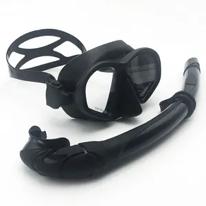Eco friendly Silicone Material Adult Snorkeling Equipment Set Scuba Diving Snorkel Mask