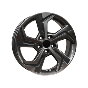 Fast Delivery 17 Inch Cast Wheel 5 Spoke Fan Gunmetal Machined Face 5x114.3 PCD Wheel Hub for Creta Ix25 - Product Image 1