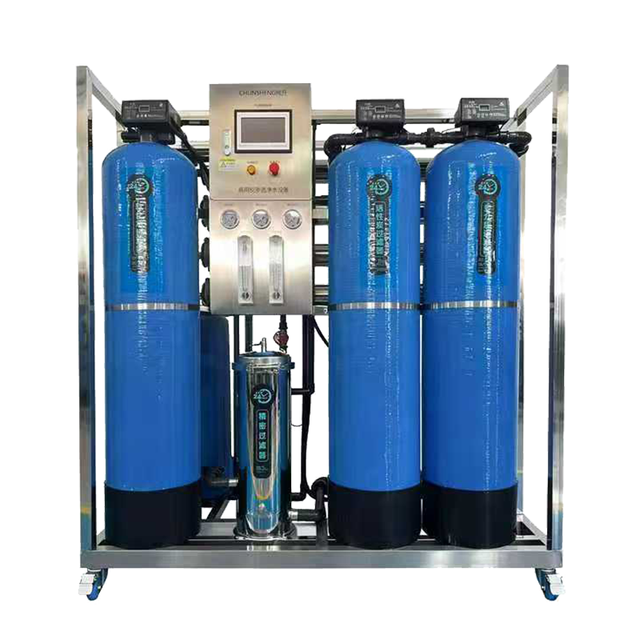 RO Drinking Water Purification System with PLC and Pump 500L/Hour for Vietnam Market