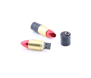 Clé USB en métal en forme de rouge à lèvres 8 Go 2.0, Clé USB haute vitesse 16 Go, Clé USB grande capacité 32 Go, Vente en gros - Product Image 4