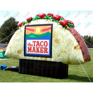 Taco gonflable géant Offre Spéciale de Zhenmei pour la publicité - Product Image 1