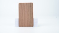 Carte de contrôle d'accès NFC en bois NTAG215 13,56 MHz pour l'authentification mobile par contact