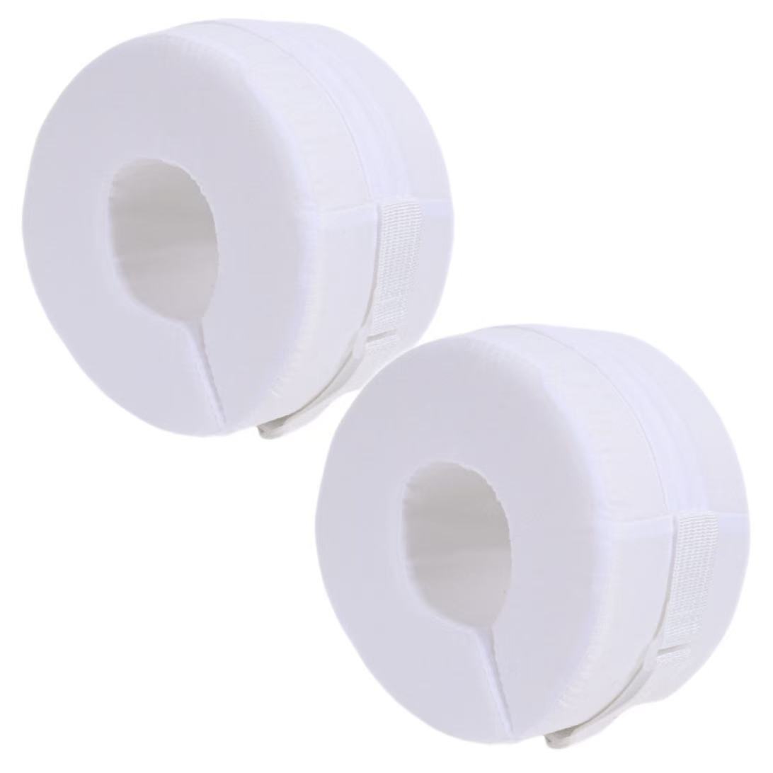 White [with straps] One pair
