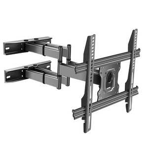 Soporte de Pared para TV de Acero Laminado en Frío, Ajustable, Inclinable y Giratorio, con Brazo Telescópico para Pantallas de 37"-75", Compatible con OEM/ODM - Product Image 2