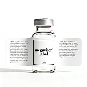 Stiker Label Obat Ultra Perekat Label Botol Resep Kustom Label Kemasan Apotek PET Putih Logo Botol Medis - Product Image 4