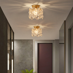 <span class=keywords><strong>Plafonnier</strong></span> moderne à LED, <span class=keywords><strong>petit</strong></span> cristal, à intensité variable, créatif, éclairage intérieur, chambre à coucher, vestiaire, entrée, couloir, allée - Product Image 4