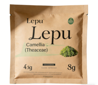 Sachets de thé en papier kraft blanc biodégradable PLA imprimés en héliogravure personnalisés, écologiques, pour nettoyant visage et lotion