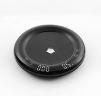 Alat Barista Laris Manis Timbangan Kopi Bulat USB Rechargeable Layar LED Dengan Timer Akurasi 2000g 0.1g