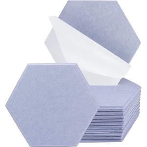 Panneau d'absorption acoustique hexagonal en fibre <span class=keywords><strong>de</strong></span> polyester, 12 pièces, pour salle <span class=keywords><strong>de</strong></span> <span class=keywords><strong>piano</strong></span>, KTV, mur intérieur, installation autocollante - Product Image 6