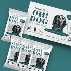 Logotipo personalizado Dog Food 20 kg Sacos, acabamento fosco 5lb 20lb 40lb Pet Food Embalagem Bolsa Dog Treat Bag com zíper - Product Image 3