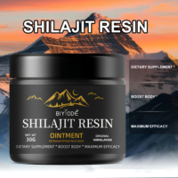 Pommade de résine de Shilajit en stock 30g & 50g – Supplément minéral transfrontalier le plus vendu pour adultes, pour une meilleure densité osseuse