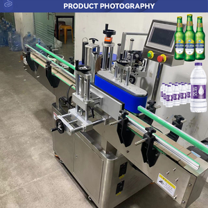 Machine d'étiquetage automatique verticale pour bouteilles carrées et rondes, qualité stable, machine d'étiquetage adhésif - Product Image 5
