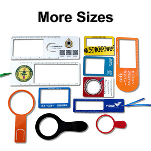Marque-page loupe en PVC personnalisé en gros IDEA GIFT – Cadeau promotionnel OEM/ODM avec règle intégrée pour cadeaux d'affaires - Product Image 6