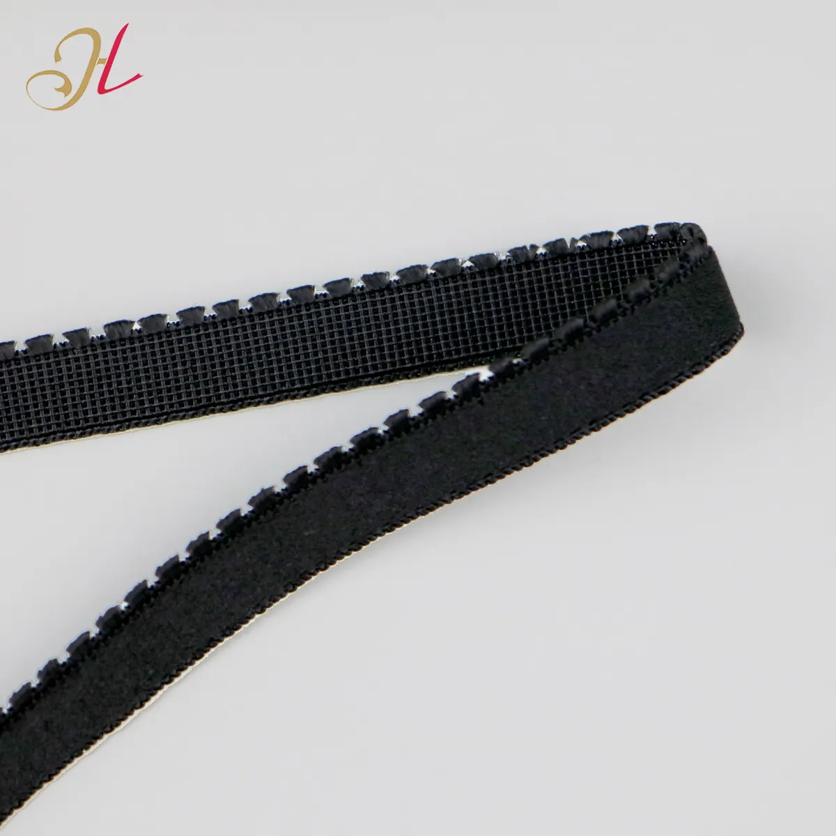Factory Black White Elastic Webbing Girls Bra Strap Accessories Shoulder Straps Elastic Tape