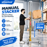 Chariot élévateur pliable portable de 85 cm et 60 kg, chariot élévateur pour le chargement de conteneurs, pour le levage de placards et d'armoires