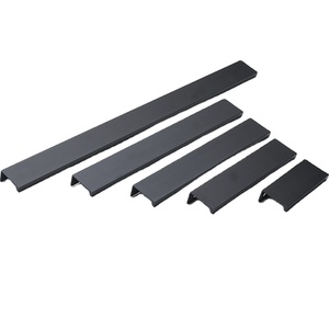 Poignée de meuble moderne en aluminium de taille standard 128 mm, poignées de tirage pour armoires de cuisine, pour la décoration de la maison - Product Image 5