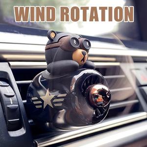 可爱汽车空气清新剂卡通飞行员汽车扩香器创意汽车装饰 - Product Image 3