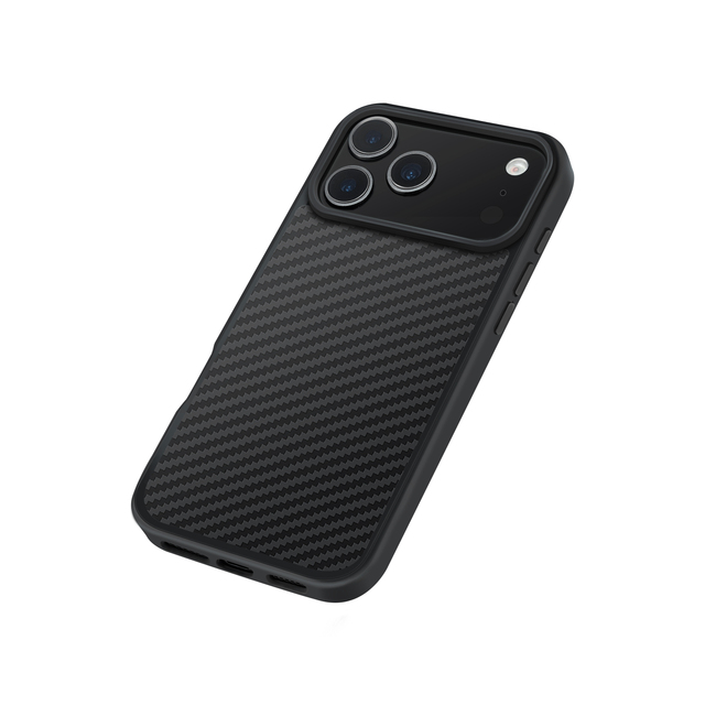 Magnetic Wireless Charging Compatible Luxury Real Aramid Fiber Phone Case for iPhone 16 15 14 13 Pro Max Ultra-Thin Cover