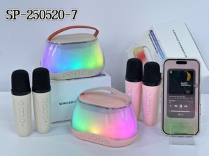 Xách Tay Sphere Bluetooth Loa RGB Pha Lê Hộp Âm Thanh Bằng Giọng Nói Thay Đổi Loa Mini RGB Bluetooth Karaoke Trẻ Em Đảng Loa - Product Image 5