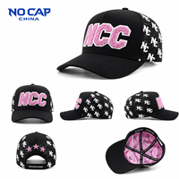 Gorra Trucker de Malla de 5 Paneles Personalizada Nocapchina, Gorra de Béisbol con Visera Curva, Logotipo Bordado en Algodón de Alta Calidad con Logotipo Personalizado