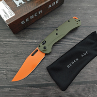 Couteau pliant BM Taggedout 15535 EDC, outil de chasse multi-usages, couteau de camping portable quotidien, couteau à légumes et à fruits