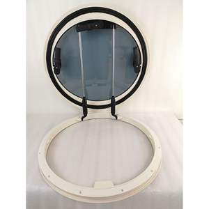 Ventana Circular de Vidrio Templado con Marco de Nailon de 625 mm de Diámetro para Yates/Barcos, Techo Solar/Ventana Vertical, Doble Varilla, Producto de Herraje Marino - Product Image 5