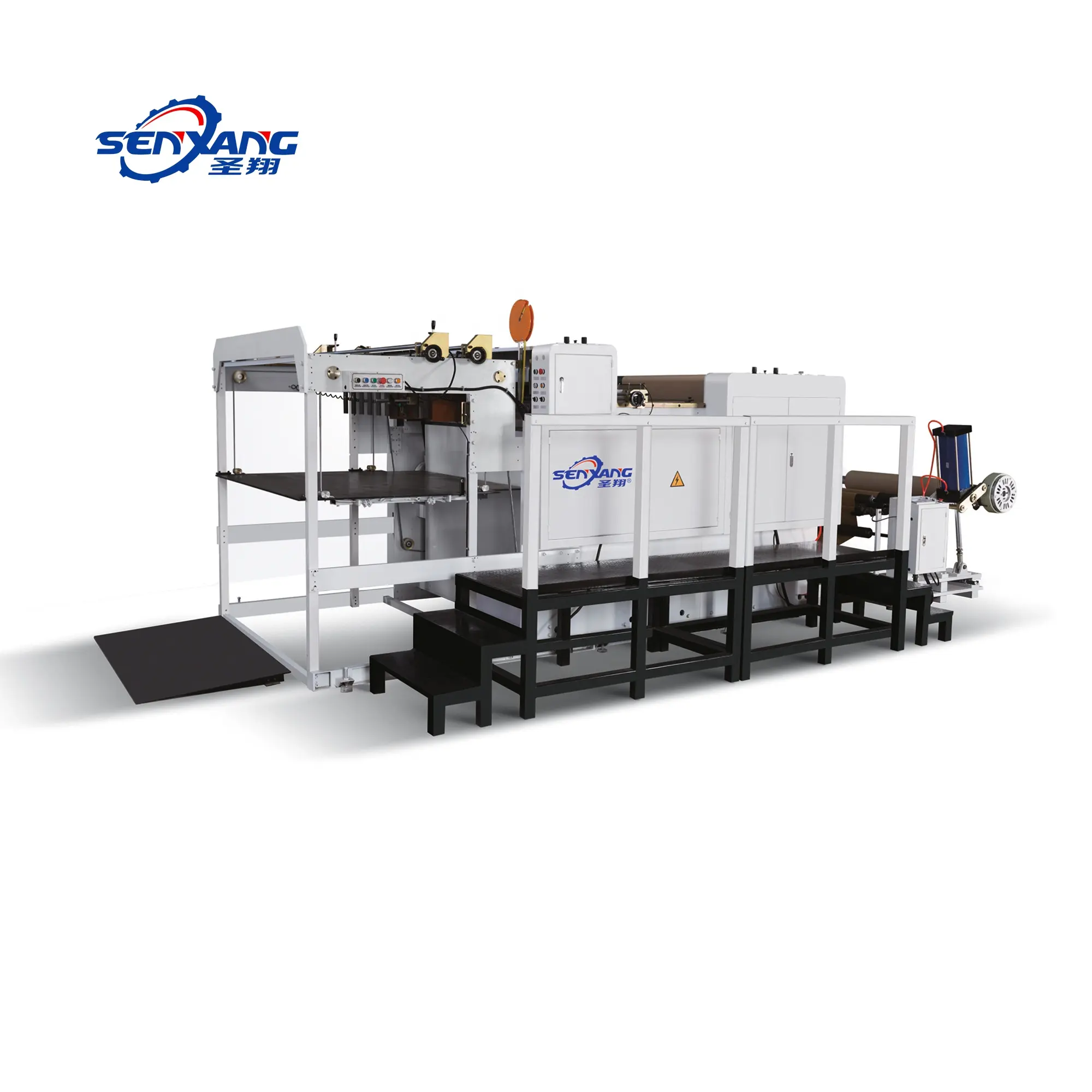 Rolo de papel impresso para maquinaria de processamento de papel da máquina de corte de folha com empilhamento automático