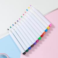 Marqueur d'art acrylique mini étanche XY à faible MOQ, séchage rapide, 12 couleurs, pointe ronde pour papier