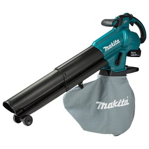 <span class=keywords><strong>Souffleur</strong></span>-<span class=keywords><strong>aspirateur</strong></span> sans fil <span class=keywords><strong>Makita</strong></span> DUB187Z <span class=keywords><strong>18V</strong></span> LXT sans balais 25L, outil de nettoyage de jardin et broyeur de feuilles - Product Image 1