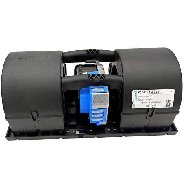 K3G097-AS82-82 26V 740W Adjustable Speed Double Inlet Centrifugal Fan