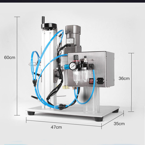 DOVOLL-máquina de tornillo de tapas de plástico neumáticas de escritorio, semiautomática, para cosméticos, agua, bebidas, vidrio, espray, máquina de tapado de botellas - Product Image 6
