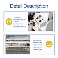 Machine à coudre surjeteuse pour matelas, modèle Singer Chain Stitch, pour la fermeture des bords et la pose de bandes de matelas – Offre Spéciale
