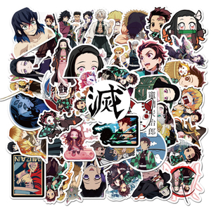 50 autocollants décoratifs en PVC écologique, imperméables, à thème anime et dessins animés, pour collection, décoration de la maison et cahiers pour enfants garçons - Product Image 4