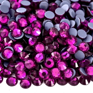 Oleeya Venta al por Mayor de Pedrería Termoadhesiva Rosa Fucsia, Cristales de Strass Fuertes para Decoración de Ropa y Lazos - Product Image 3