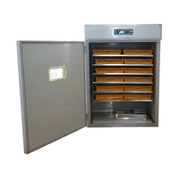 Nouvelle couveuse commerciale entièrement automatique pour 1056 œufs, 220V, retournement automatique des œufs, machine d'incubation pour volailles, poulets, canards, oies, ferme