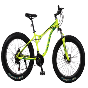 Offre Spéciale 26 pouces 21 vitesses pleine Suspension VTT descente plage neige plage vélo gros pneu en alliage de carbone Durable pliant - Product Image 1