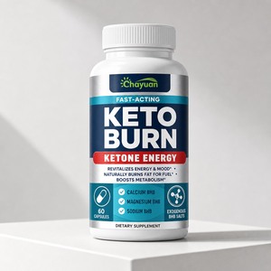 Brûleur de graisse naturel 100% - Slim Fast Detox - Capsules minceur Keto efficaces <span class=keywords><strong>pour</strong></span> adultes - Non destiné aux femmes enceintes - Product Image 1
