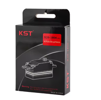 Servomoteur brushless métallique KST X20-1806 à profil bas, 18Kgf.cm, 0.06sec, pour voiture et avion RC, couple élevé, réponse rapide, accessoire de télécommande